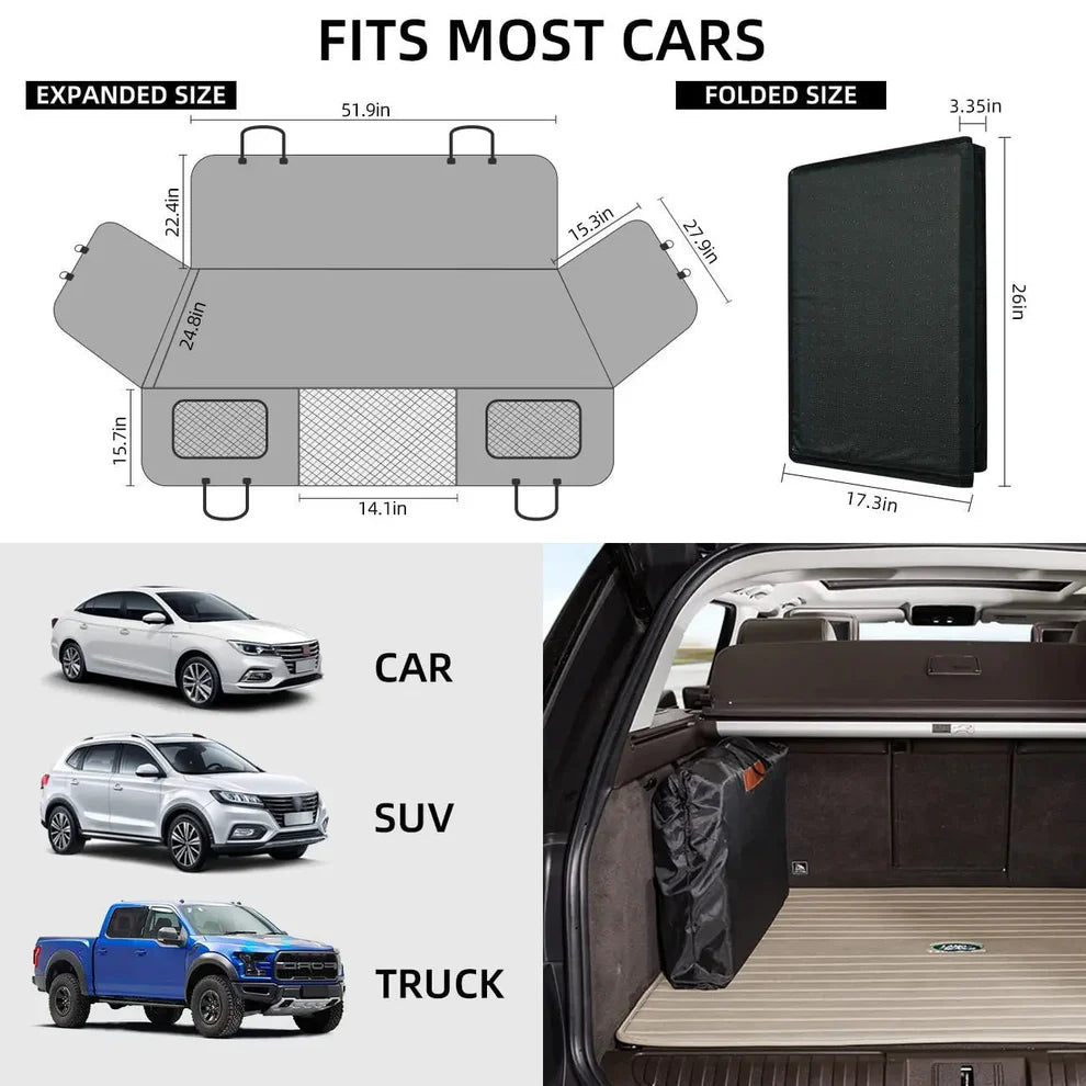 RufMate™ Hard Bottom Car Seat Protector